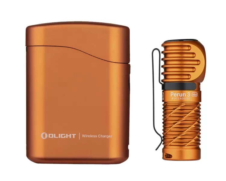 Olight Perun 3 Mini Premium Orange | Официальный магазин Олайт в РФ