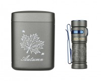 Olight Baton 3 Premium Edition Titanium Autumn