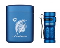 Olight Baton 3 Premium Edition Titanium Summer